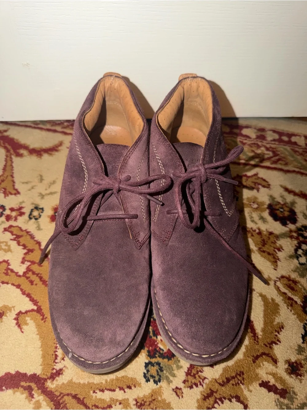 Clarks womens Suede Chukka Boots